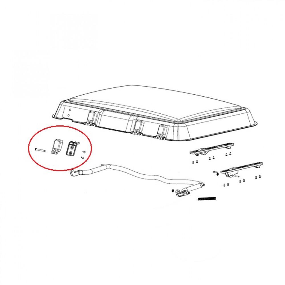 Dometic Midi Heki scharnier montagedelen