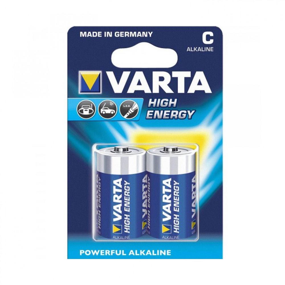 Varta High Energy Alkaline C -Cell LR14 (bl a 2)