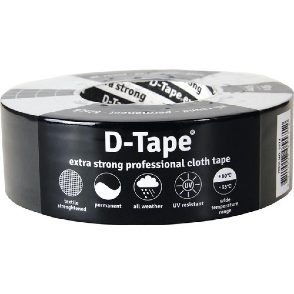 Delta 1 tape permanent 50m x 50mm Rood