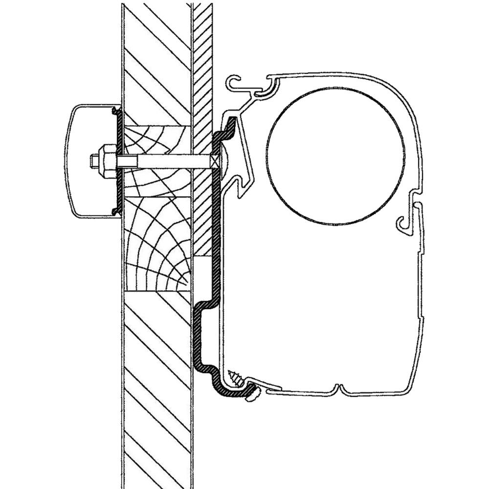 Thule Eden/Allegro Adapter <2010