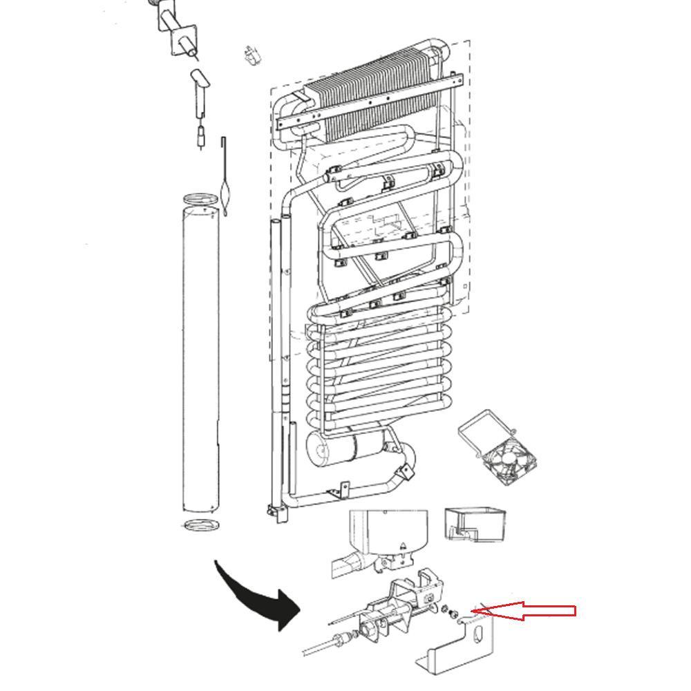 Dometic RMD8551 Gasbrander Kompleet