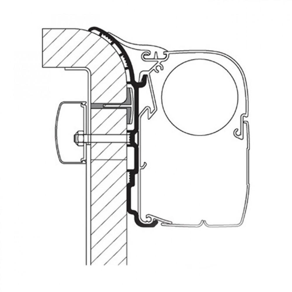 Thule Bürstner Ixeo T680 Adapter 400