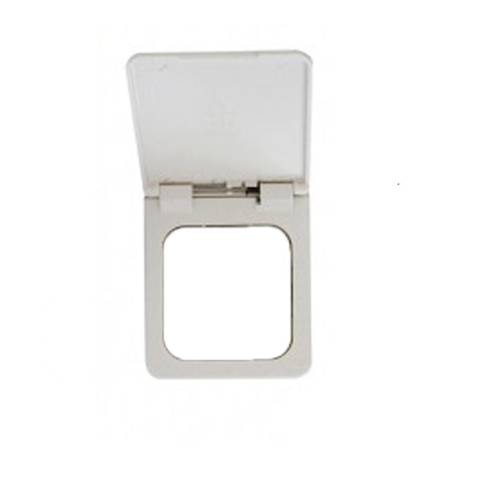 Presto Contactdoos Cover met Klepje Wit