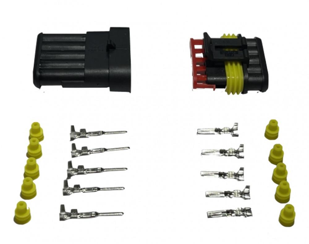 Superseal Connector Set 5-Polig