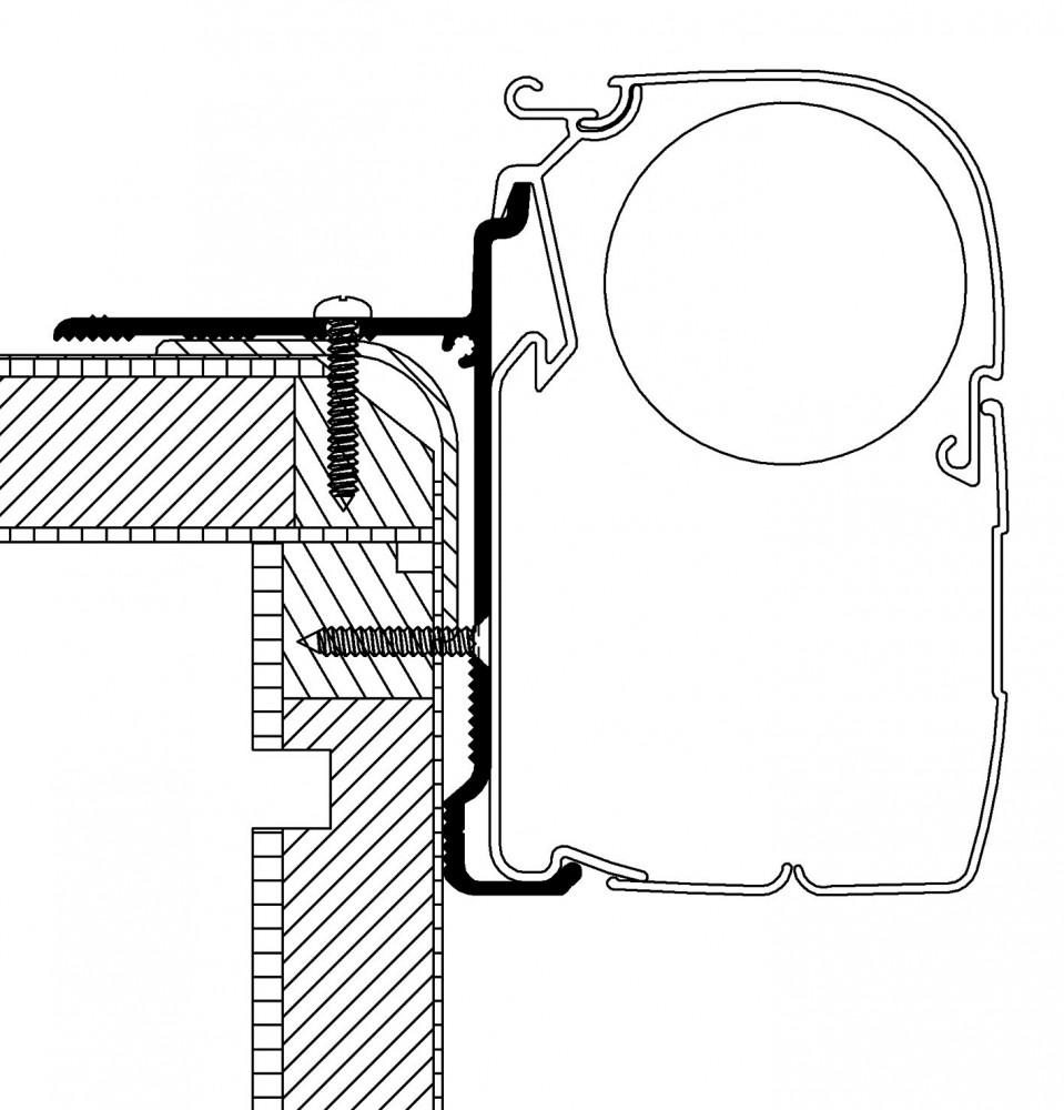 Thule Adria Coral Adapter