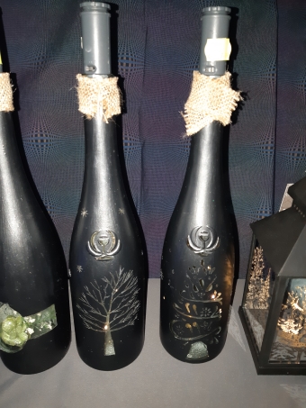 Unieke Fles met verlichting