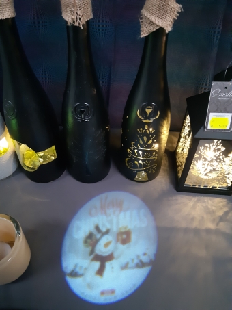 Fles met verlichting