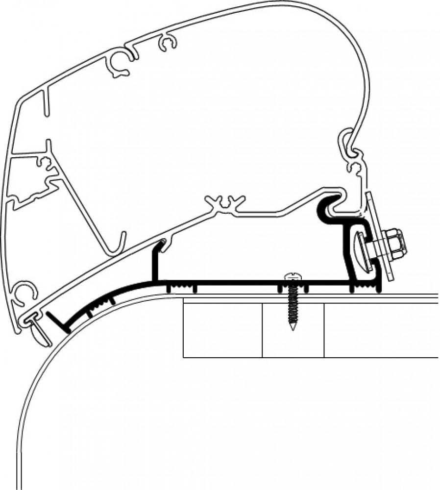 Thule Hymer Adapter 2013 350