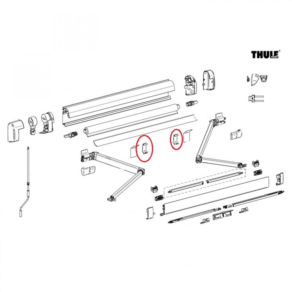 Thule Positieblokje Knikarm 5003/5200/8000 2st.