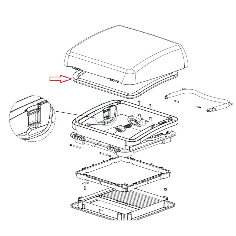 Dometic Micro Heki Afdichtrubber