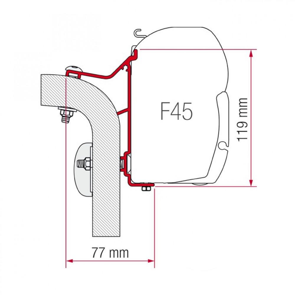 Fiamma Hymer B2/Van Adapter 400 F45
