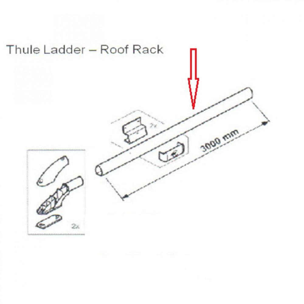 Thule oval tube L=3,0m ano 1500601782