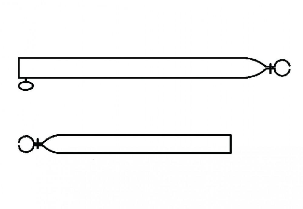 Campking verandastang 22/19 mm 120-200cm Basic