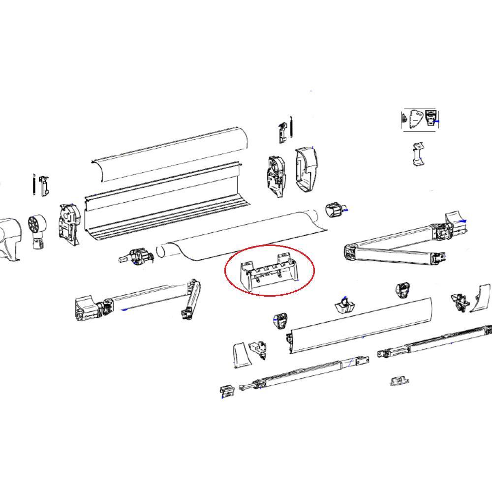 Thule Support Roller Tube 5003