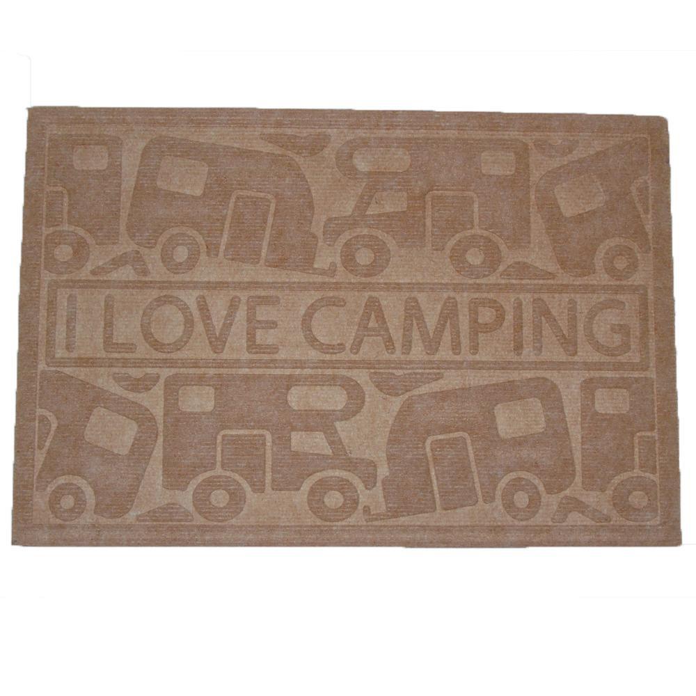 Deurmat I Love Camping