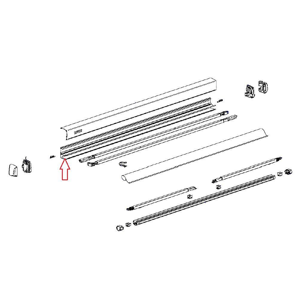 Thule Main Housing Bottom Antraciet 3200 2.30