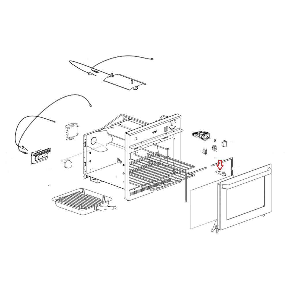 Thetford Duplex Oven Switch met Piezo