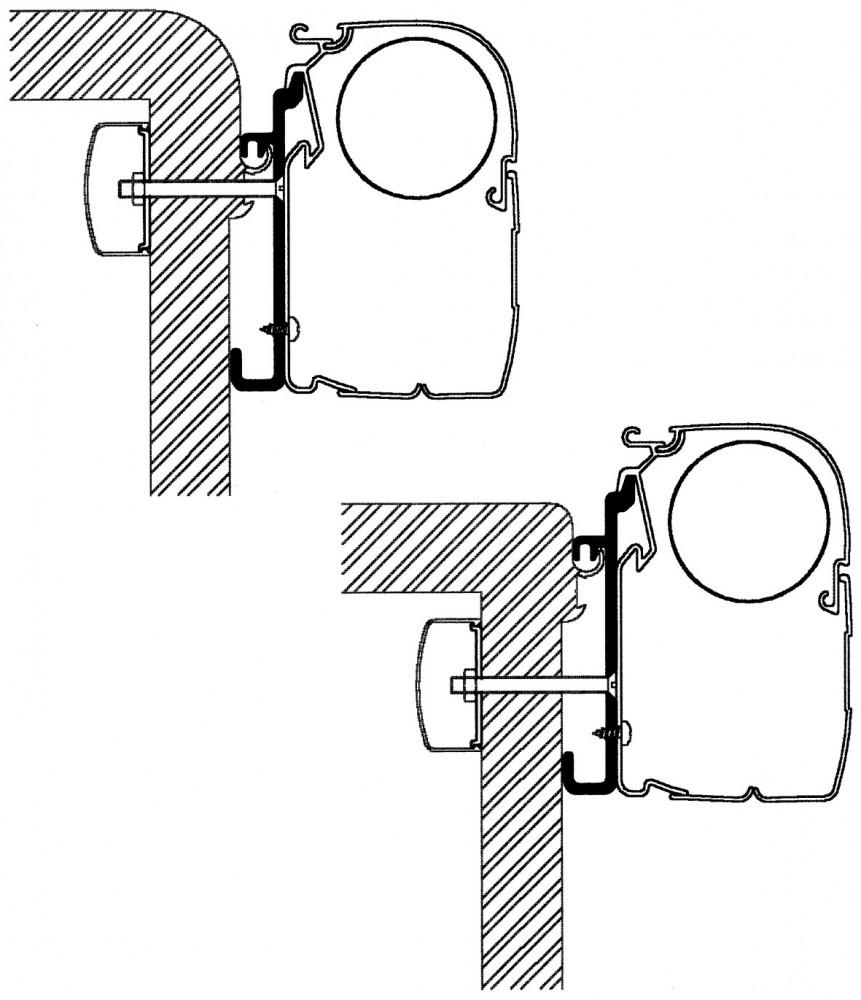 Thule Rapido Serie 9 Adapter