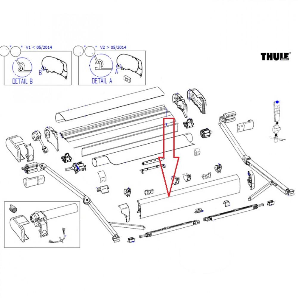 Thule Lead Rail 9200 4.50