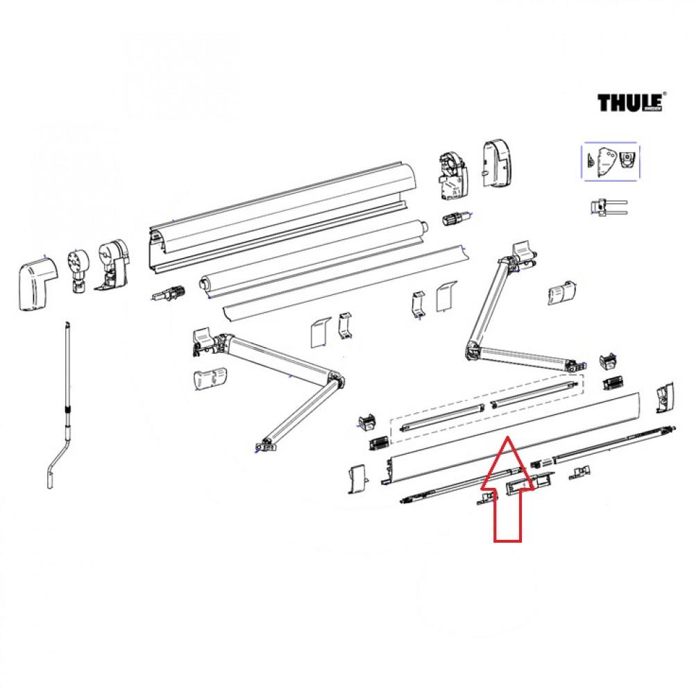 Thule Lead Rail 5200 3.00 Wit