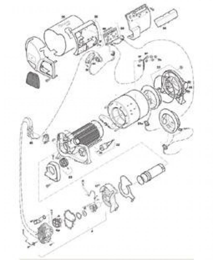 (04)Branderunit compleet. Diesel uitvoering.