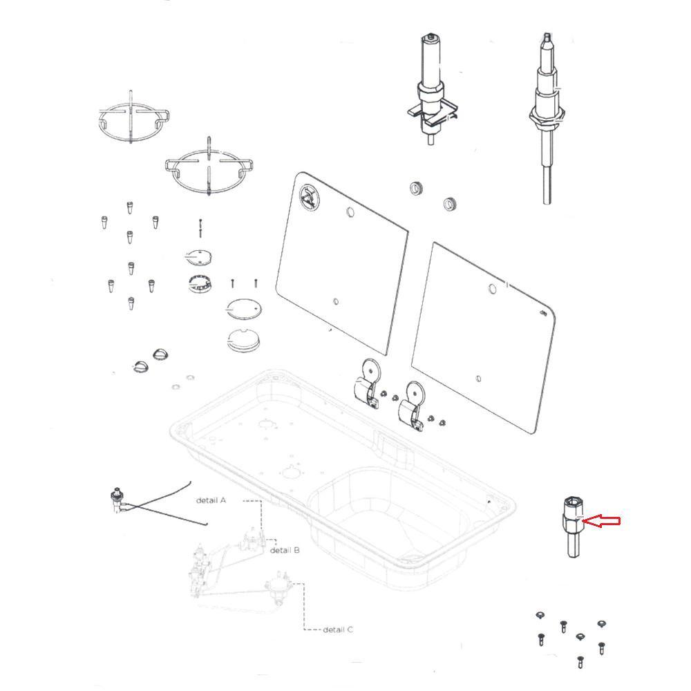 CAN FL1765 Schroef Bolle Kop