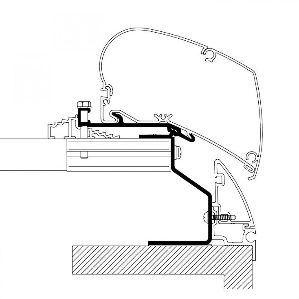 Thule Fendt Brillant Adapter <2021 tot 450