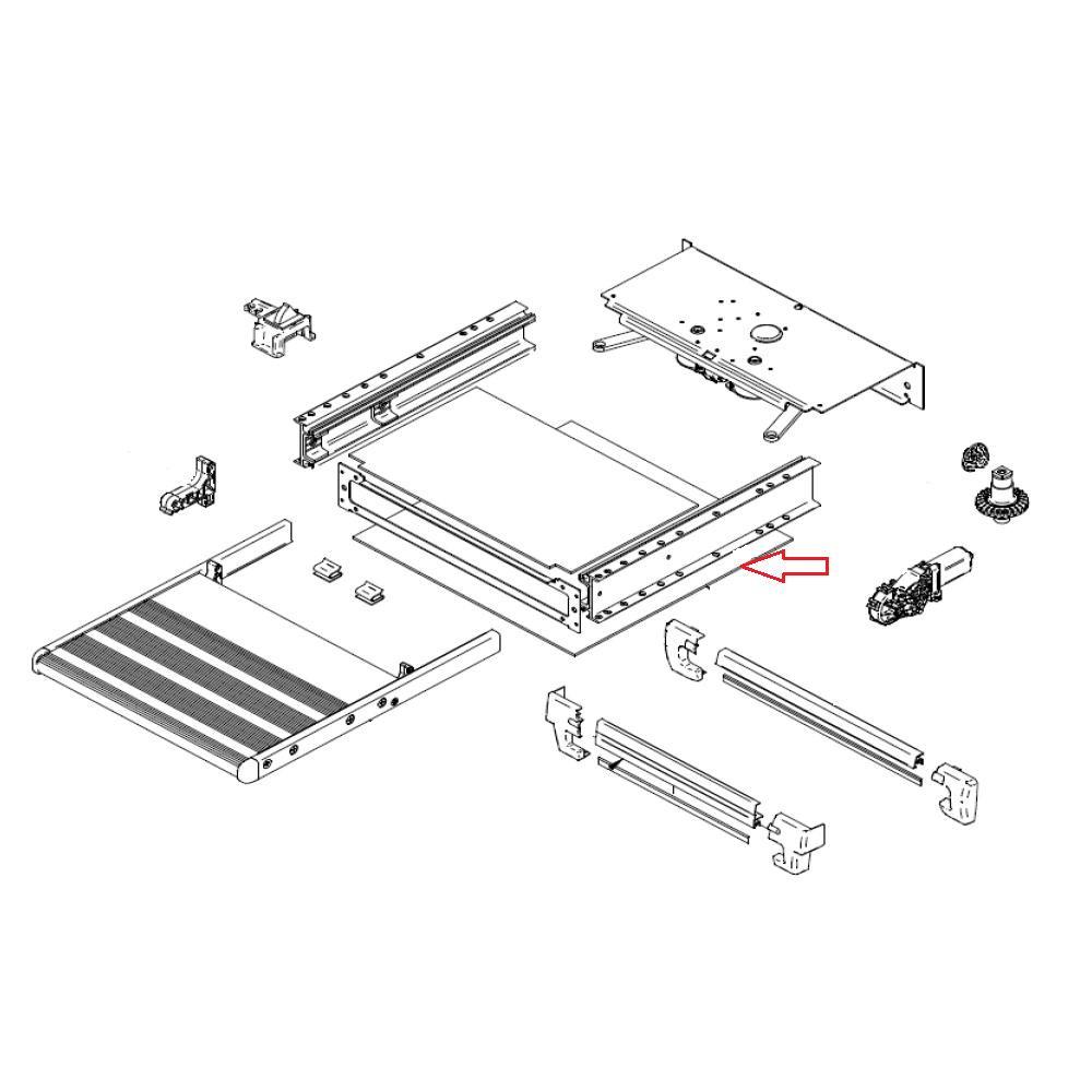 Slide Out V12 12V550 Lower Protection