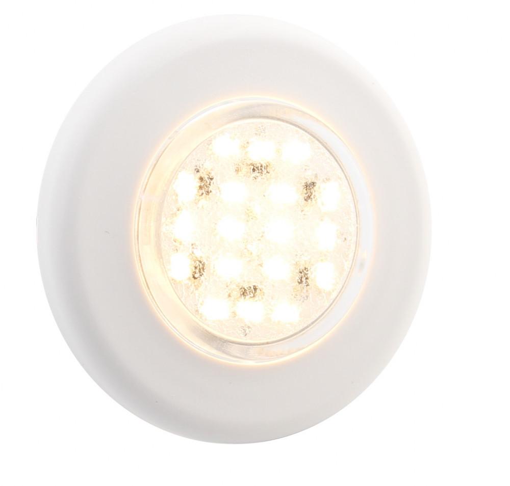 Opbouwspot Gleam 48 mat chroom 18SMD