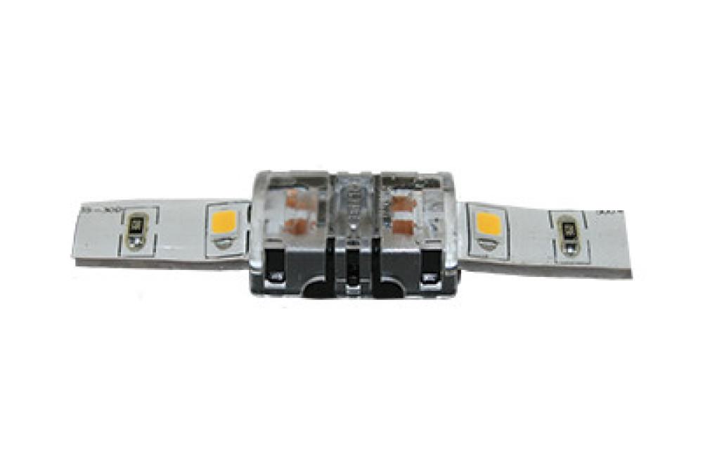 LED Strip Doorverbinder 180ᴼ voor 8mm strip 2st