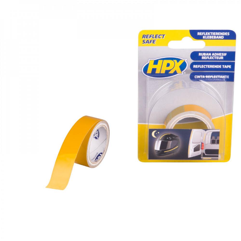 HPX Reflecterende Tape - Geel 1.5mtr