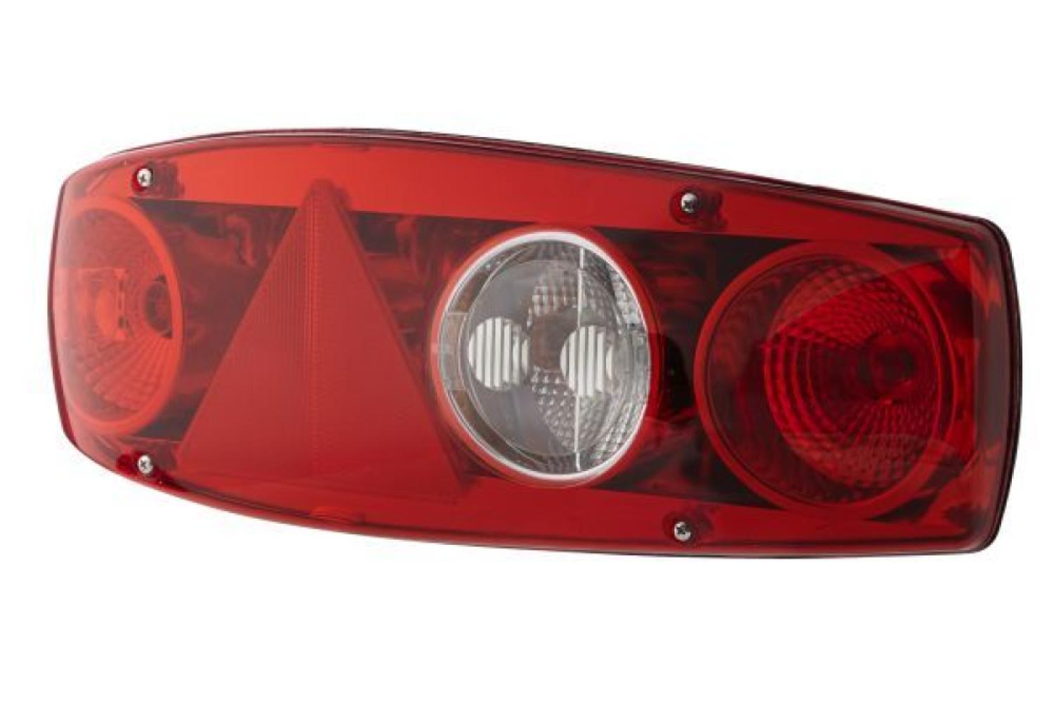 Hella Achterlicht Caraluna II Plus Rem/ Knipper/ Mist/ Achteruitrij/ Zijmarkering/ Driehoek Reflector Links