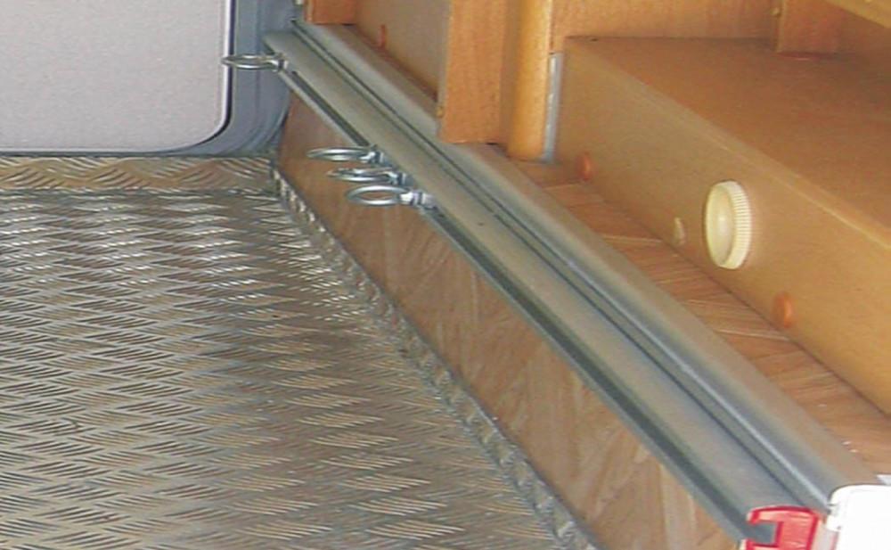Garage bars (2pc) incl.4 eyes
