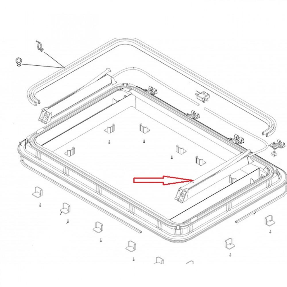 Dometic Heki 3 aandrijving zonder aandrijfas