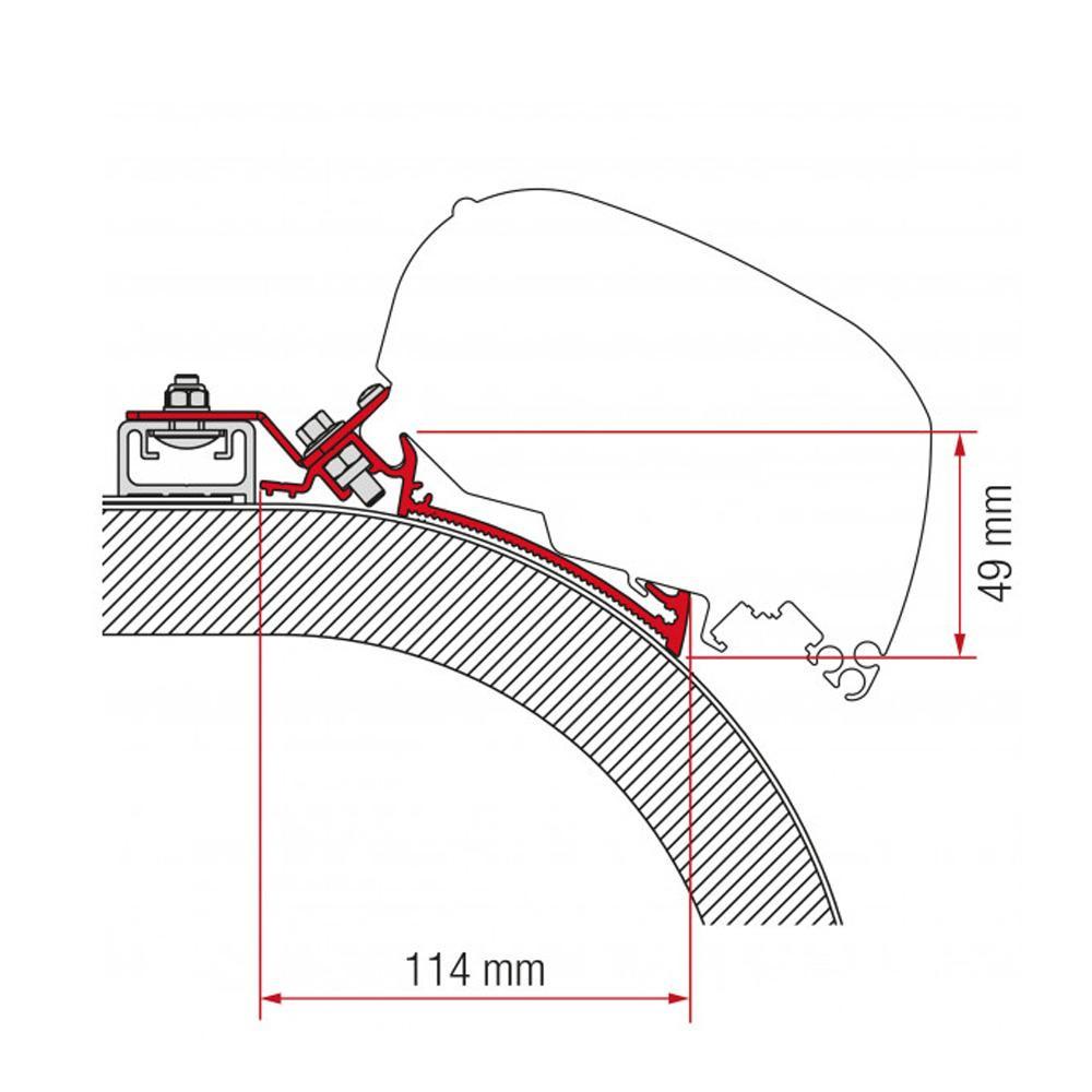 Fiamma Rapido Distinction Adapter 400 F65/F80