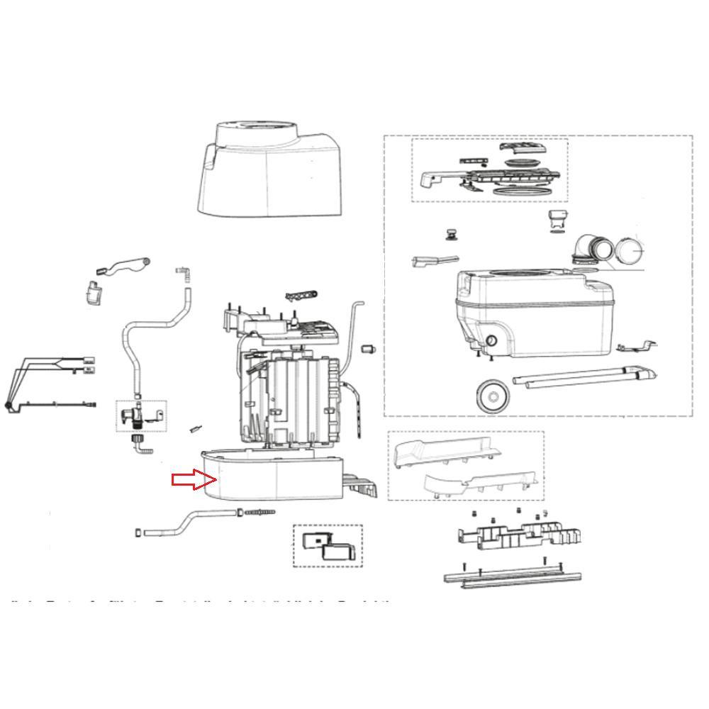 Dometic Onderbak Toilet CT4000