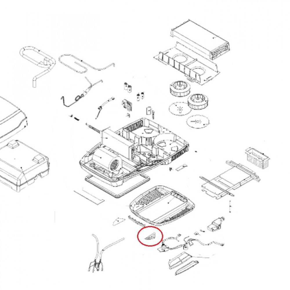 Dometic B2100 Badge Bedieningspaneel