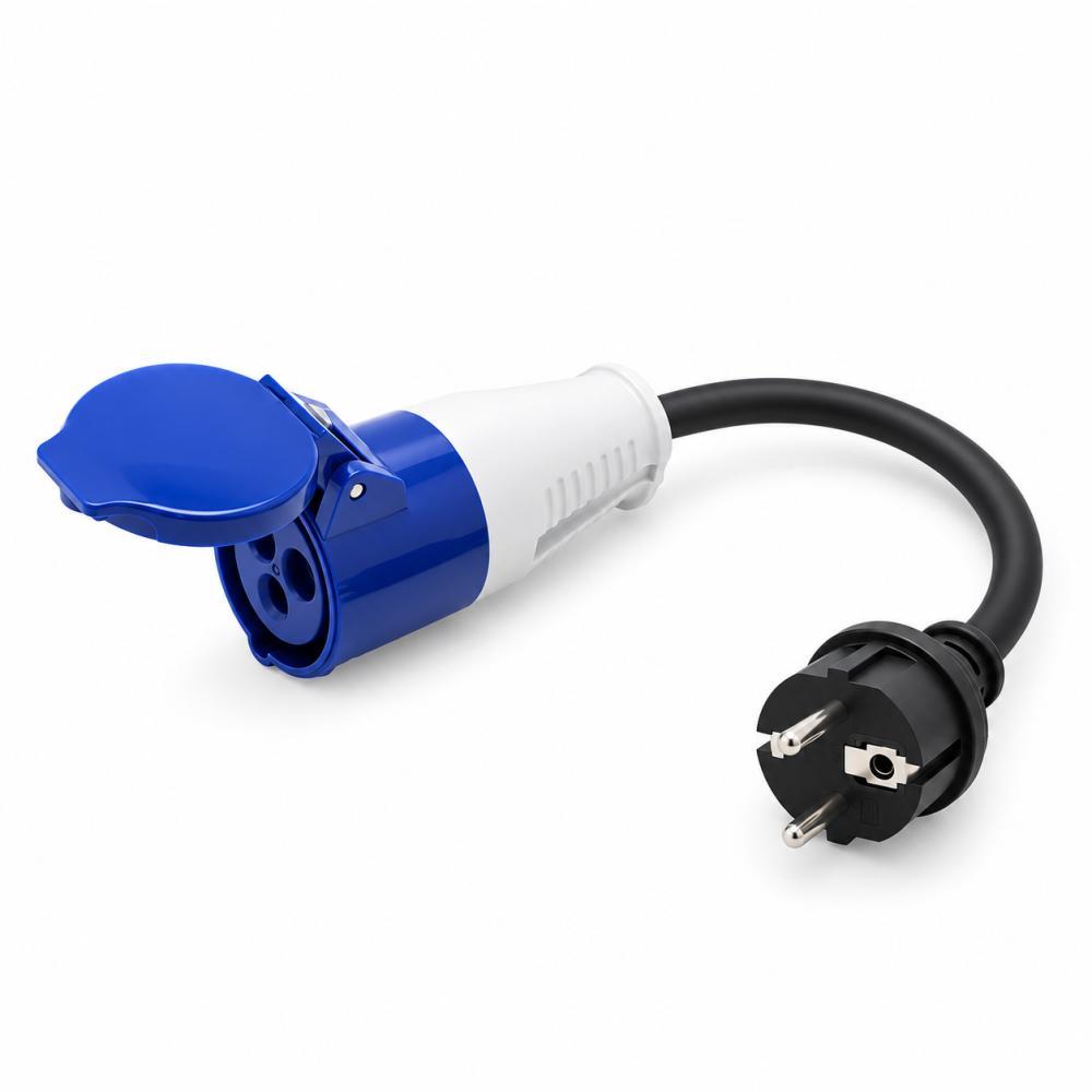 Vechline Verloopkabel CEE Contra-Duits 2,5mm²