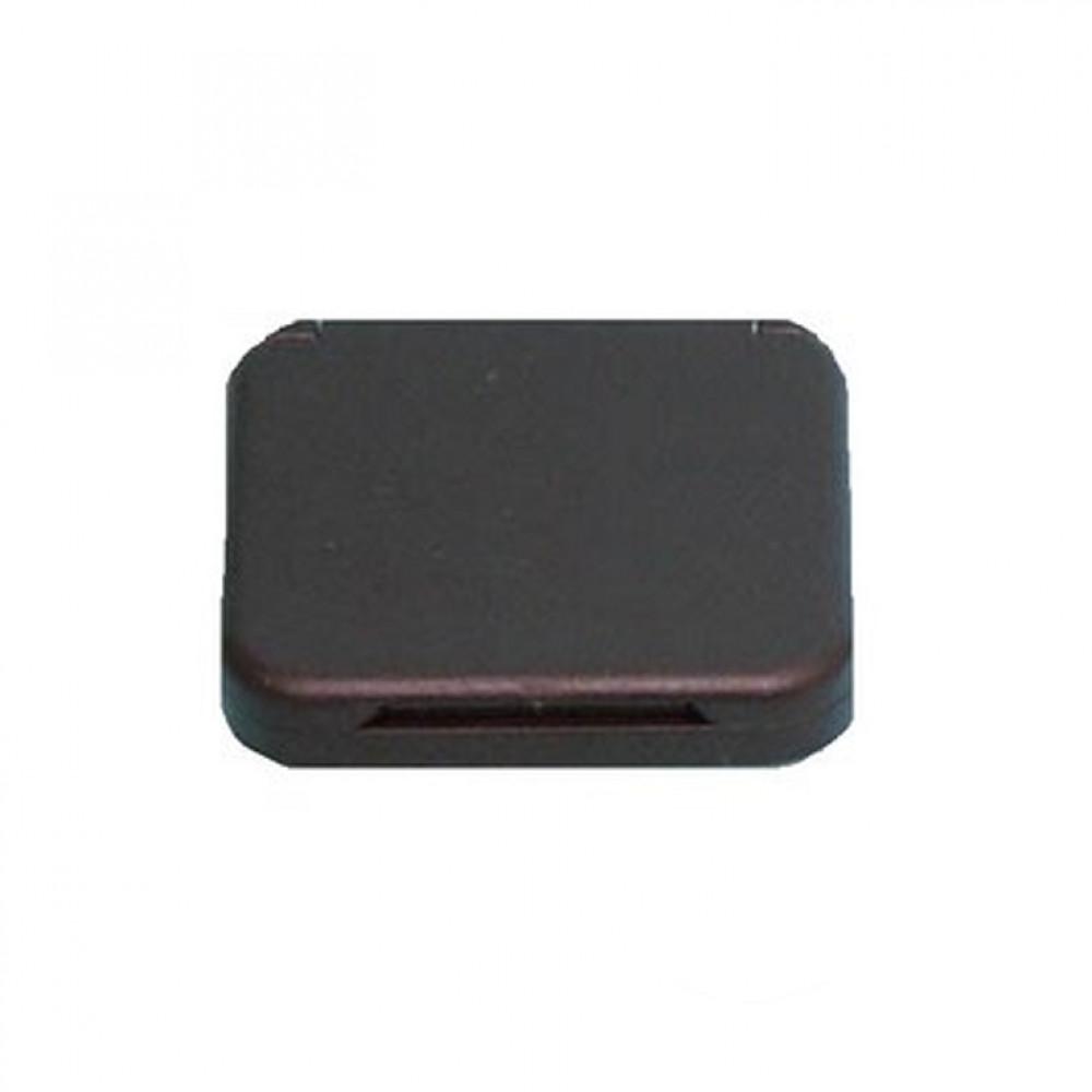 Presto Contactdoos Cover met Klepje Bruin