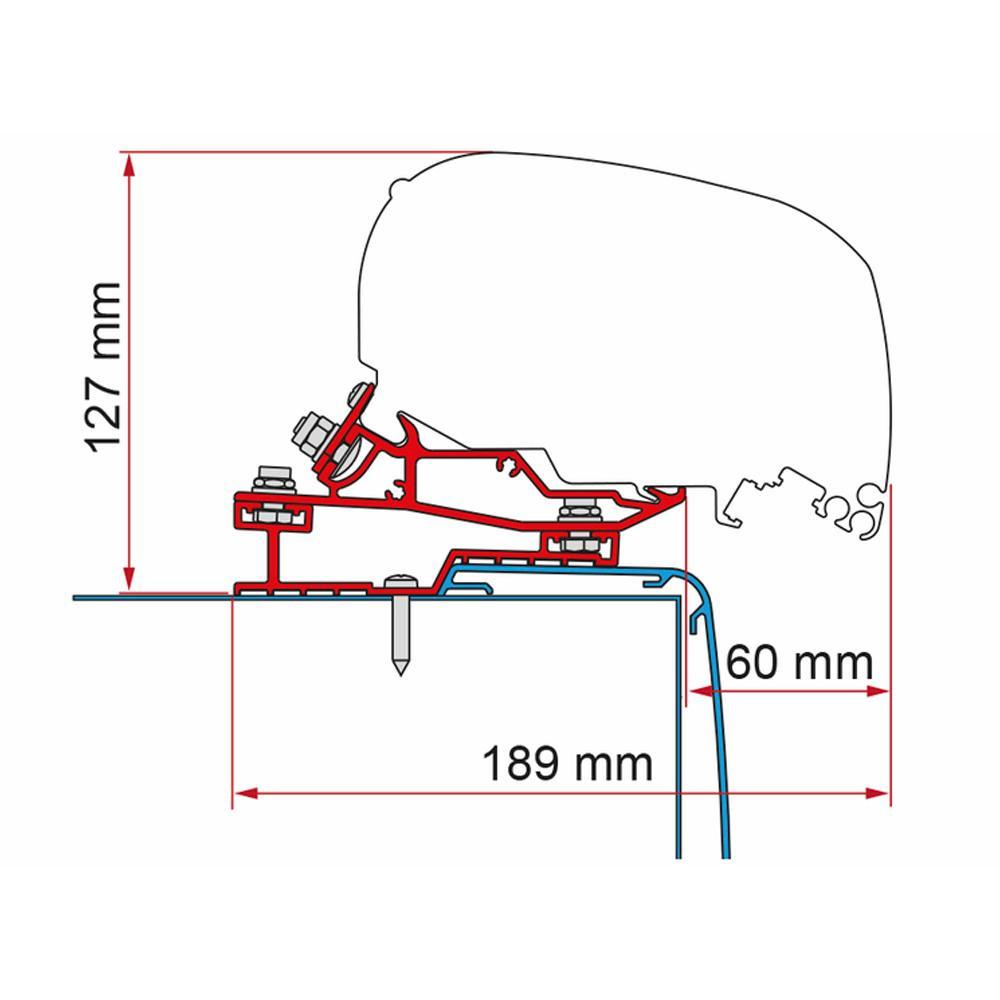 Fiamma Rapido C-Line Adapter 425 F65/F80