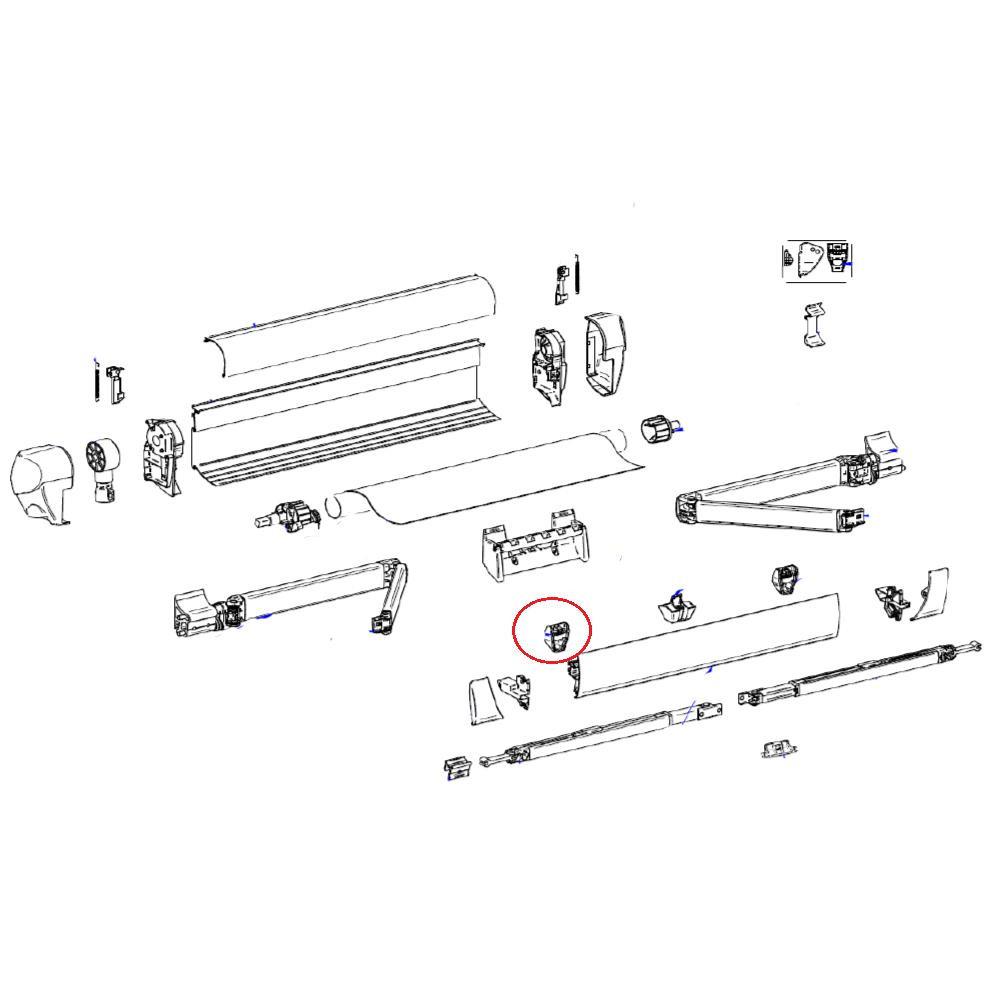 Thule Insert Lead Rail 5003 2st.