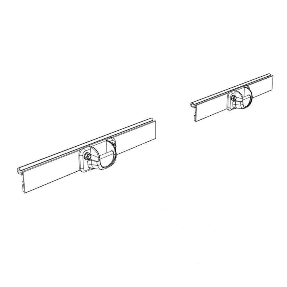 Thule Mounting Rail voor Caravan Rail 2x16cm