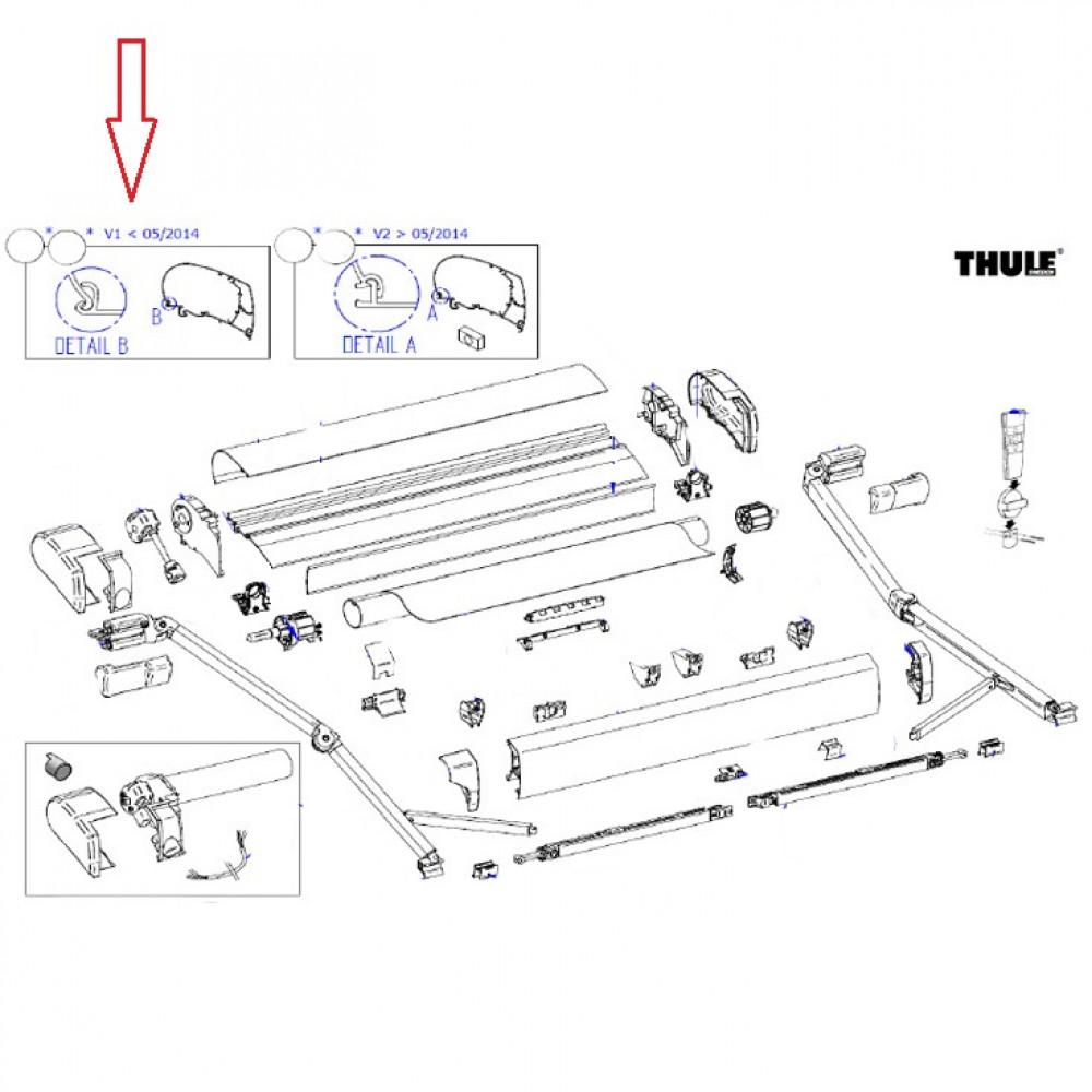 Thule cover housing 9200 5,0 m ano < 005/2014