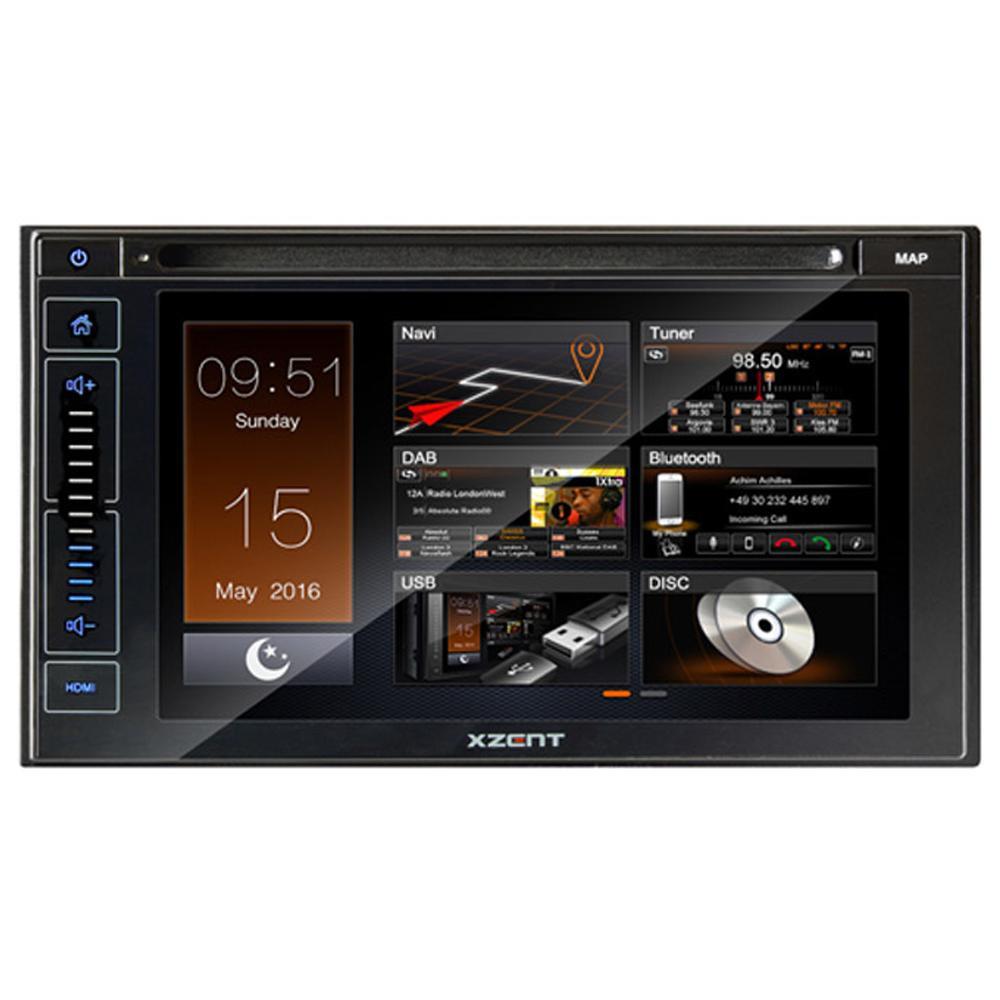 XZENT Multimedia 2-Din CD/ DVD player zonder SD Card