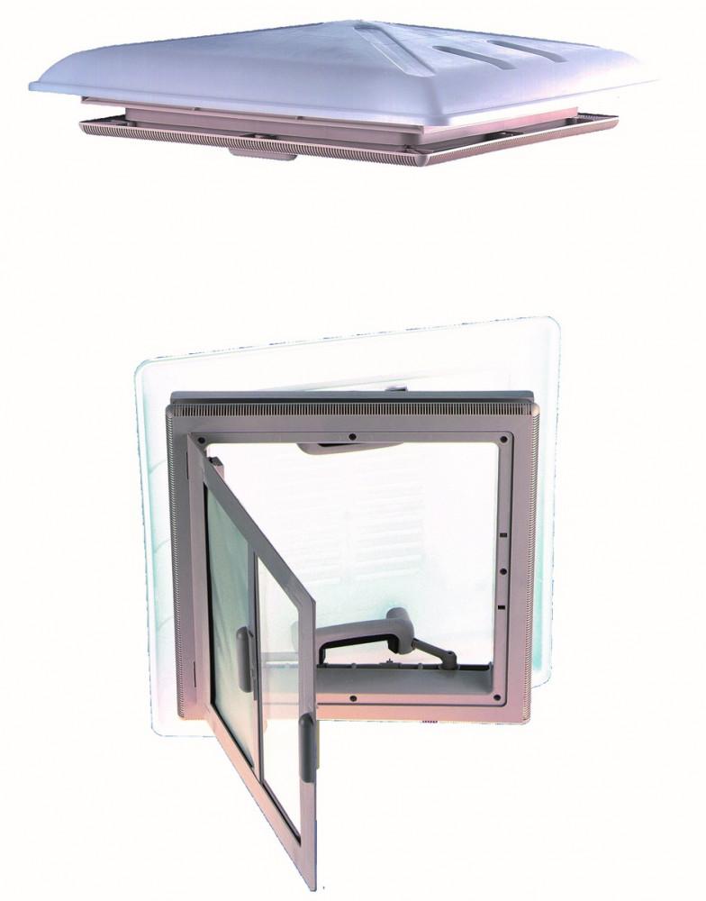 MPK Dakluik 40x40 Melkglas Grote Kap+Combirollo