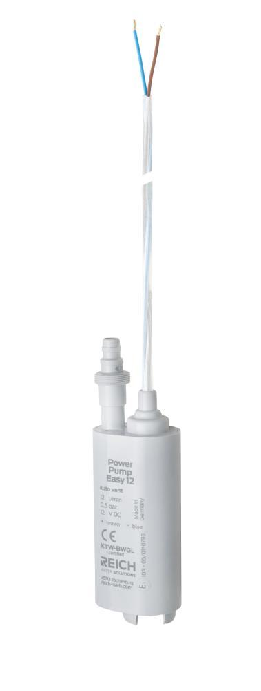 Reich Dompelpomp met Ontluchting 12V-12L