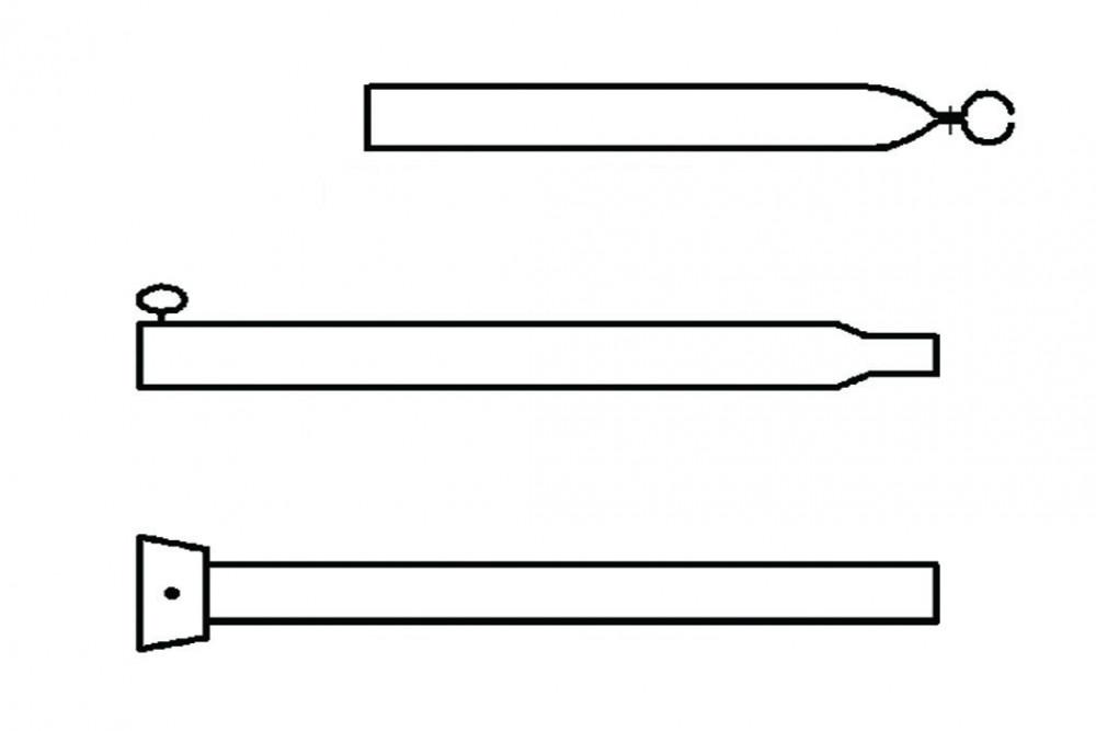 Campking Stormstok 22/19mm 170-250 + Klapvoet Basic