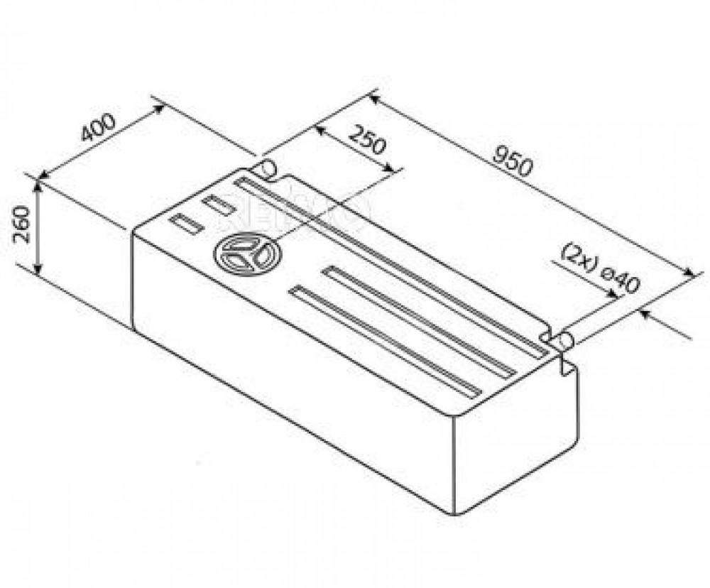 Fusion Watertank 89L V8-02 EV1802