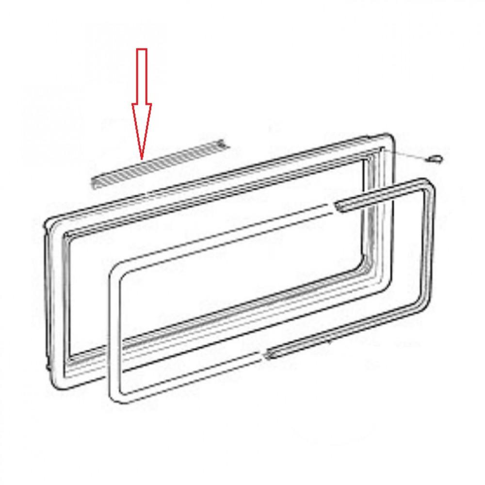 Dometic S4 Raam afdichtrubber buitenk/wand  5mtr