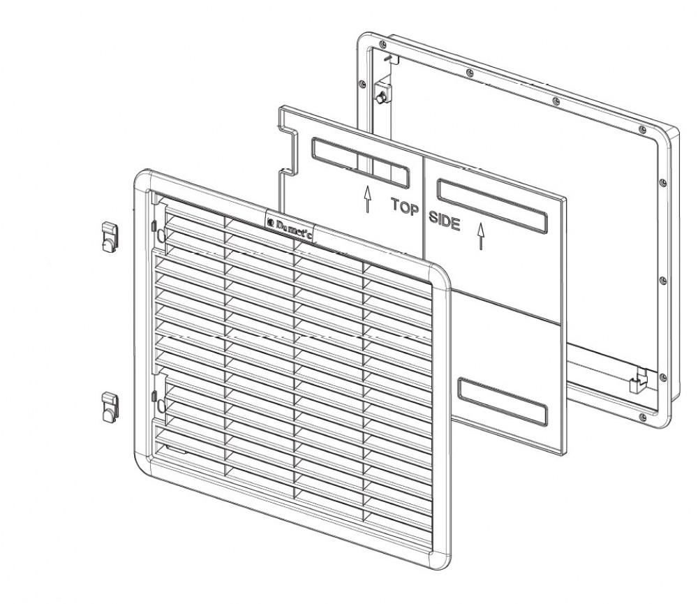 Dometic Winterafdekplaat LS230